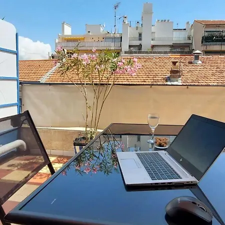With Large Terrace Sea View 4th Floor شقة نيس